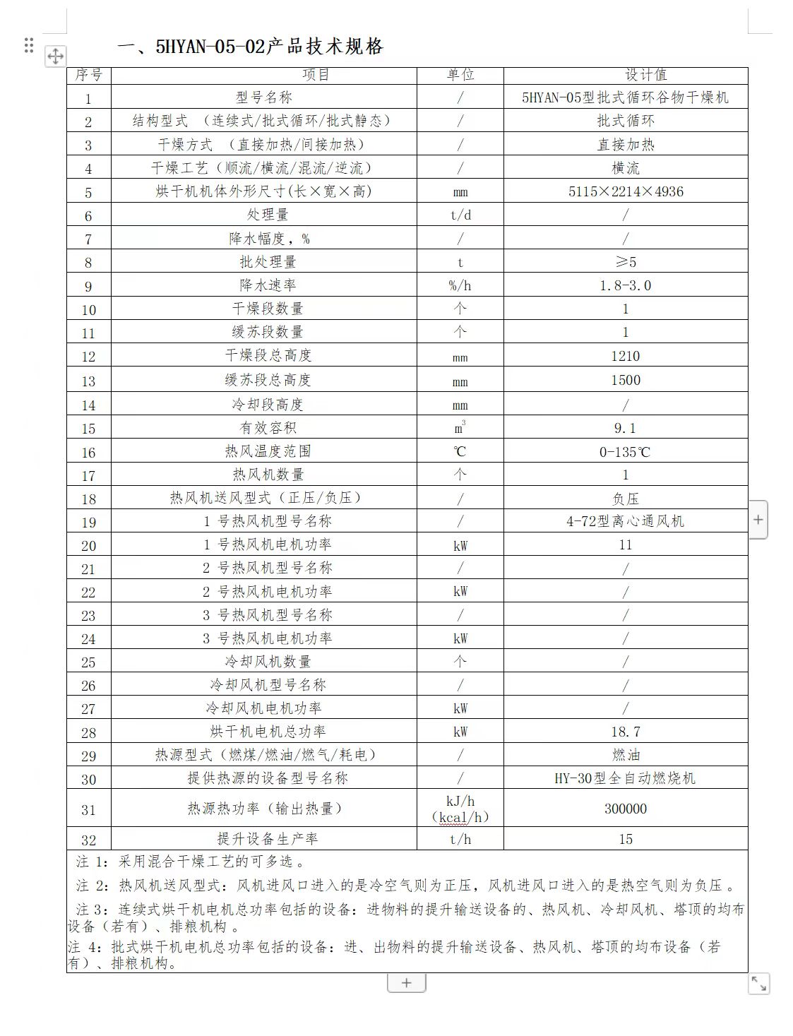 10噸移動式糧食烘干機